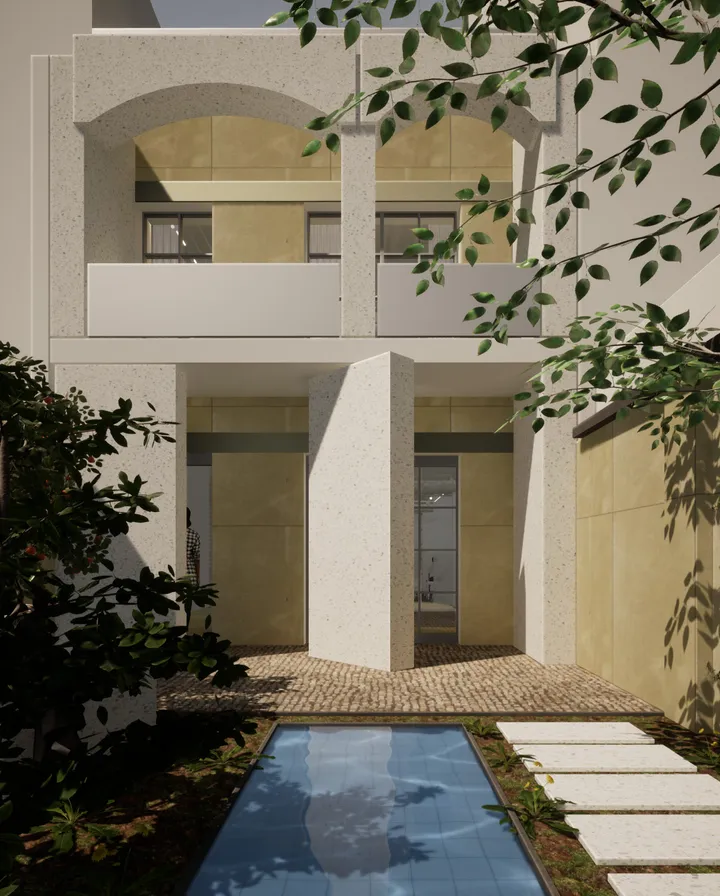 Hayedeh Changizian House-Museum — Summer View