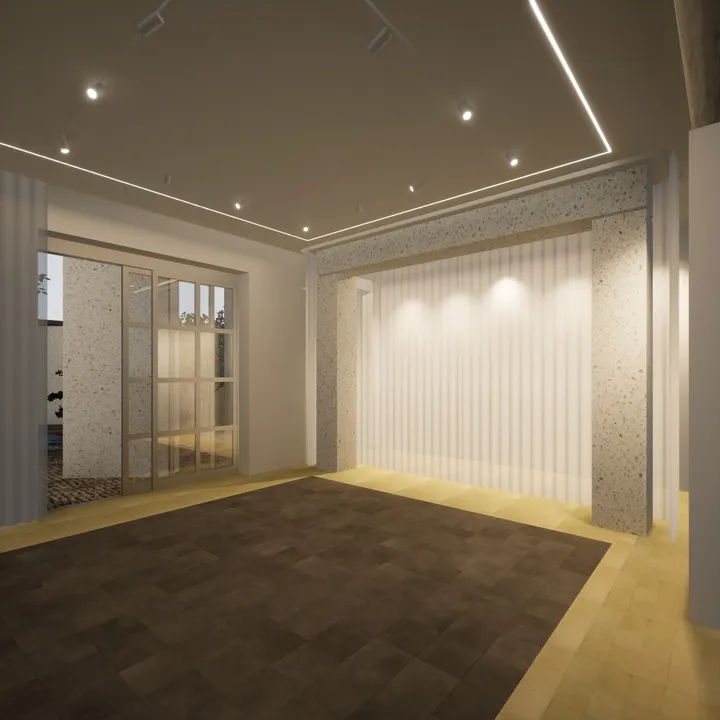 Hayedeh Changizian House-Museum — Ground-Floor Hall During Other Events