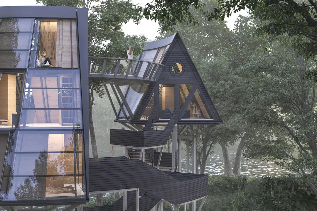 The Revolver — Exterior 02